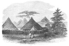 Abyssinian Expedition: house at Magdala where Consul Cameron and Rev. Stern were...imprisoned, 1868. Creator: Unknown