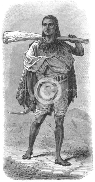 'Abyssinian fusileer; A journey through Soudan and Western Abyssinia..., 1875. Creator: Unknown.
