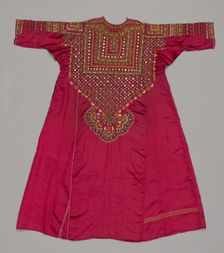 "Aba": Woman's Dress, late 1800s. Creator: Unknown