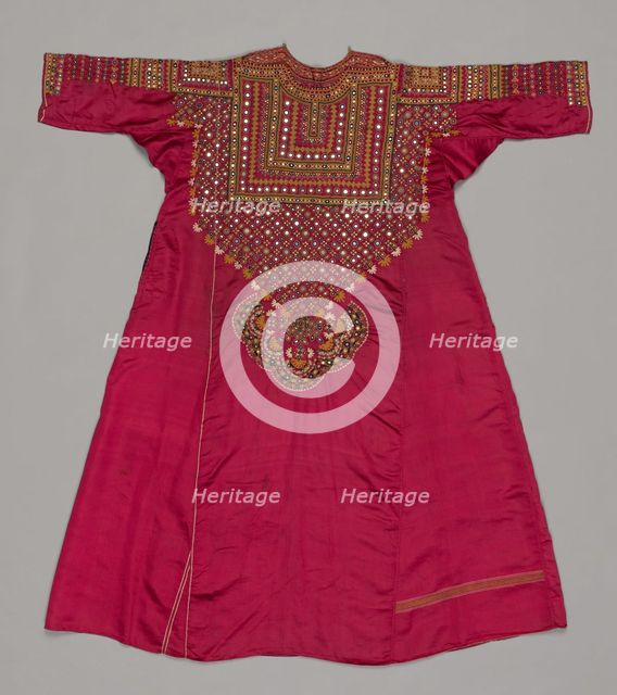 "Aba": Woman's Dress, late 1800s. Creator: Unknown.