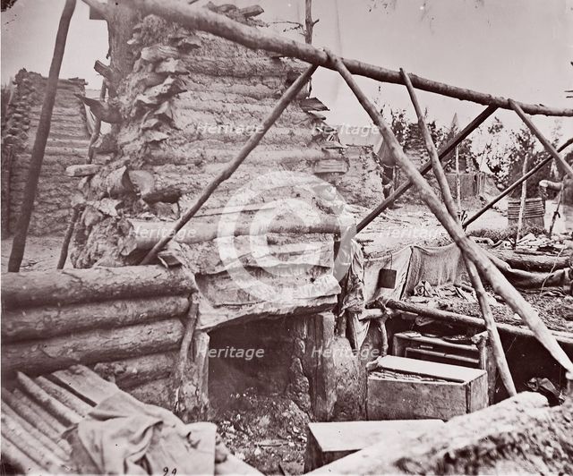Abandoned Camp, Falmouth, Virginia, 1862. Creator: Andrew Joseph Russell.