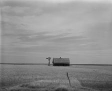 Abandoned house of small farmer, Southwest Oklahoma, 1937. Creator: Dorothea Lange