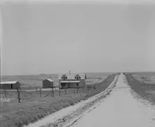 Abandoned tenant home, Hall County, Texas, 1937. Creator: Dorothea Lange
