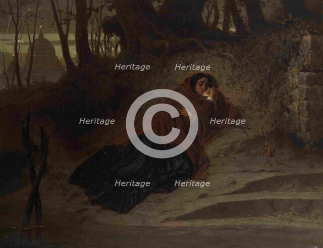 Abandoned. The Vatican and Sin, 1872. Artist: Bronnikov, Feodor Andreyevich (1827-1902)