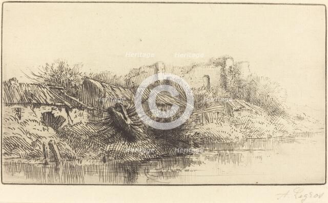 Abandoned Village. Creator: Alphonse Legros.