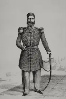 Abbas I of Egypt, (1812-1854), Wali of Egypt under the Ottomans from 1848 to 1854, 1852. Creator: Martinez