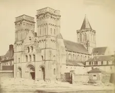 Abbay aux Dammes, Caen, 1850s. Creator: Unknown