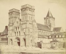 Abbay aux Dammes, Caen, 1850s. Creator: Unknown