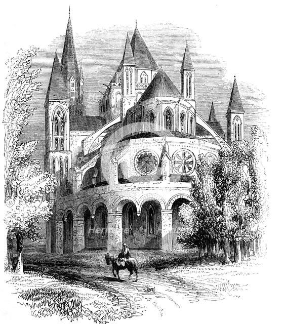 Abbaye aux Hommes, Caen, Normandy, France. Artist: Unknown