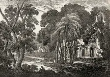 Abbaye en Ruine au milieu des Arbes, 1802/1806-1807. Creator: Richard Cooper
