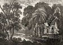 Abbaye en Ruine au milieu des Arbes, 1802/1806-1807. Creator: Richard Cooper