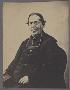 Abbé de Noailles, negative 1856; print 1857-1860. Creator: Adrien Alban Tournachon