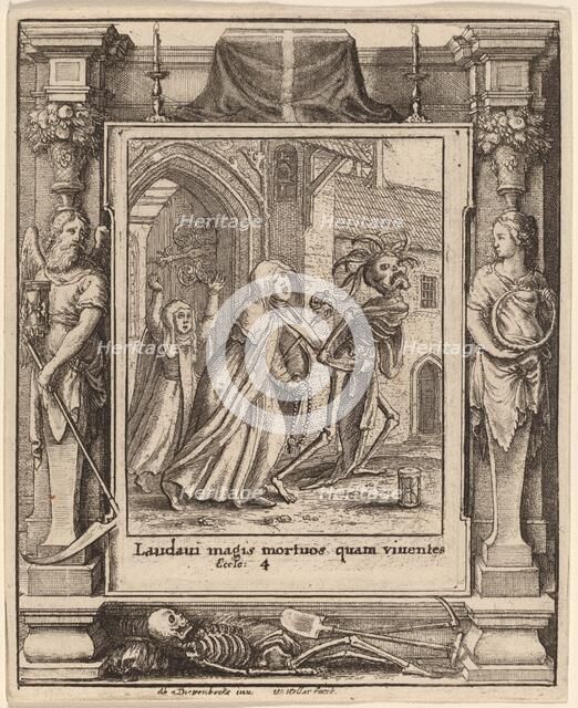 Abbess, 1651. Creator: Wenceslaus Hollar.