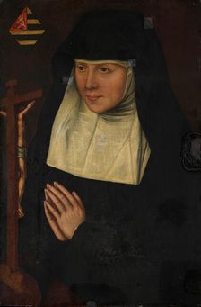 Abbess at Prayer, possibly late 1500s. Creator: Unknown