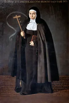 Abbess Jerónima de la Fuente 1620. Creator: Diego Velasquez