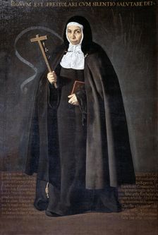 Abbess Jerónima de la Fuente 1620. Creator: Diego Velasquez