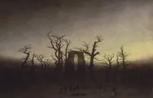 Abbey among Oak Trees, ca 1809. Artist: Friedrich, Caspar David (1774-1840)