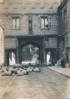 Abbey Gate, Abingdon, Oxfordshire, c1880s(?)
