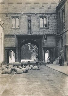 Abbey Gate, Abingdon, Oxfordshire, c1880s(?)
