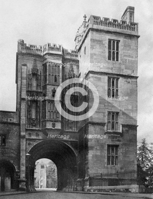 Abbey Gateway, Bristol, 1924-1926.Artist: Underwood