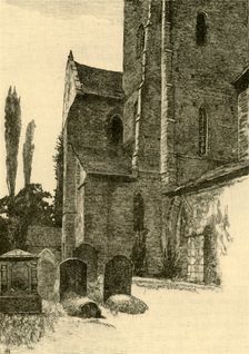 Abbey Dore Church - Exterior 1898. Creator: Unknown