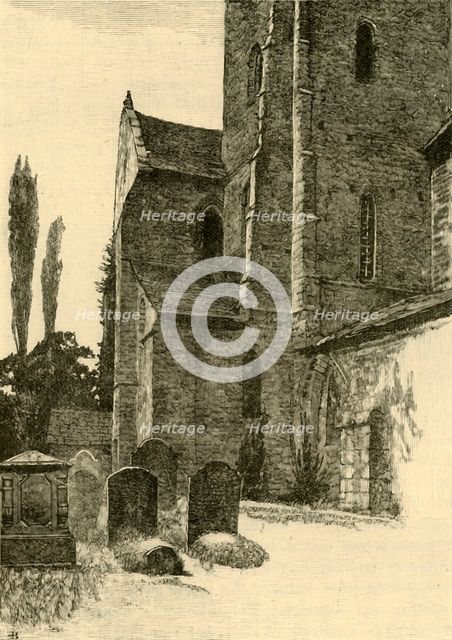 'Abbey Dore Church - Exterior', 1898. Creator: Unknown.