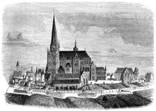 Abbey of Saint-Denis, late 16th century (1849)