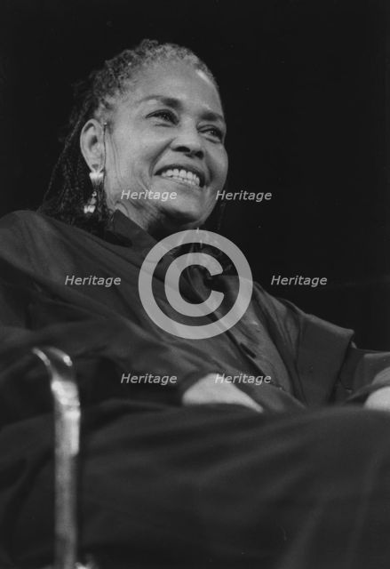 Abbey Lincoln, North Sea Jazz Festival, Netherlands, 1995. Creator: Brian Foskett.