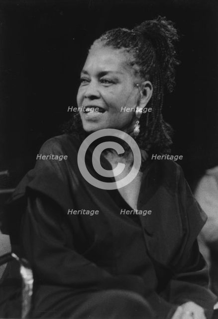 Abbey Lincoln, North Sea Jazz Festival, Netherlands, 1995. Creator: Brian Foskett.