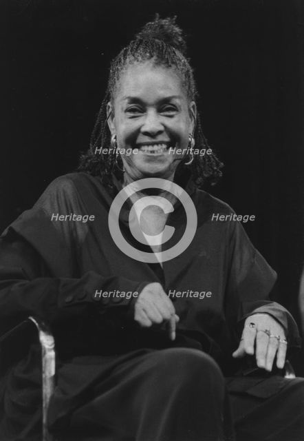 Abbey Lincoln, North Sea Jazz Festival, Netherlands, 1995. Creator: Brian Foskett.