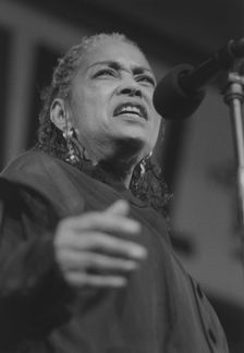 Abbey Lincoln, North Sea Jazz Festival, Netherlands, 1995. Creator: Brian Foskett