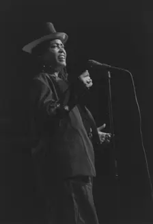 Abbey Lincoln, North Sea Jazz Festival, Netherlands, 1995. Creator: Brian Foskett