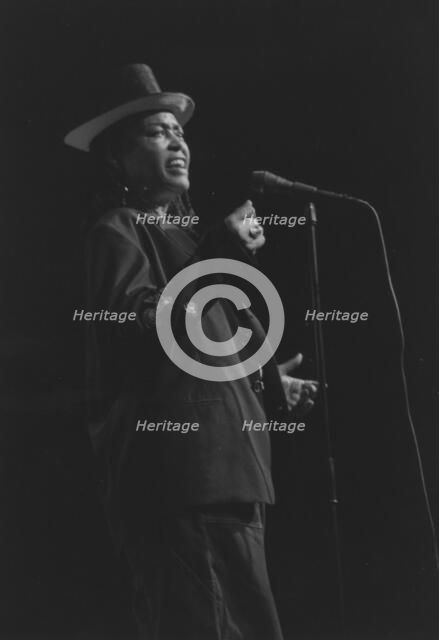 Abbey Lincoln, North Sea Jazz Festival, Netherlands, 1995. Creator: Brian Foskett.