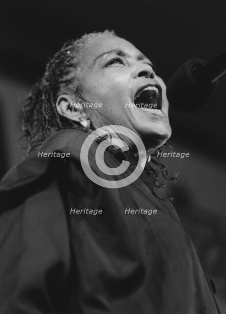 Abbey Lincoln, North Sea Jazz Festival, Netherlands, 1995. Creator: Brian Foskett.