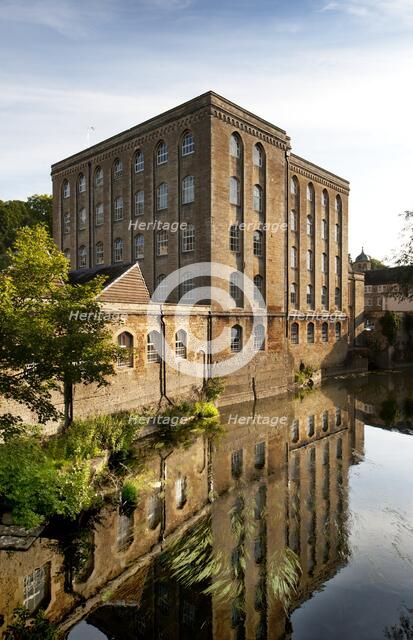 Abbey Mills, Church Street, Bradford on Avon, Wiltshire, 2011. Artist: James O Davies.