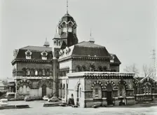 Abbey Mills Pumping Station, Newham, London: exterior, 1968. Creator: Unknown