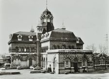 Abbey Mills Pumping Station, Newham, London: exterior, 1968. Creator: Unknown