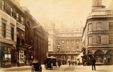 Abbey Square and Pump Rooms, Bath, c1880. Creator: Unknown