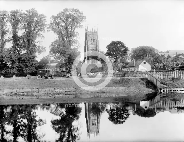 Abbey Park, Evesham, Worcestershire, 1890. Artist: Henry Taunt.