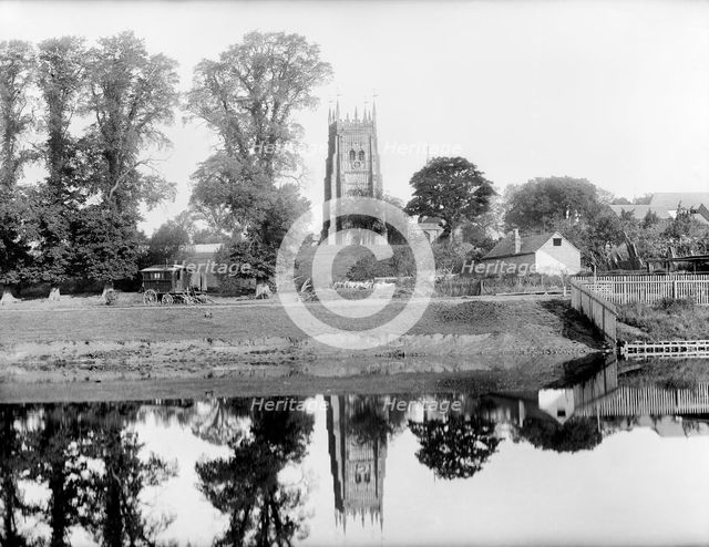 Abbey Park, Evesham, Worcestershire, 1890. Artist: Henry Taunt.