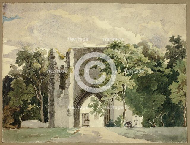 Abbey Ruin, n.d. Creator: Samuel William Reynolds.