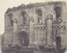 Abbey Ruins, 1850s. Creator: Unknown