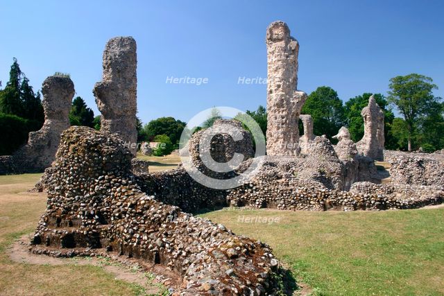Abbey Ruins, Bury St Edmunds, England. Creator: Peter Thompson.