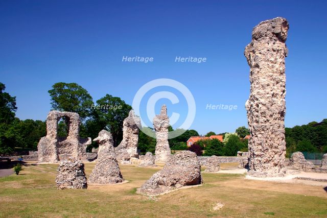 Abbey Ruins, Bury St Edmunds, England. Creator: Peter Thompson.