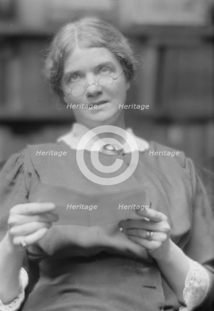 Abbie, Aunt, portrait photograph, 1914 Sept. 2. Creator: Arnold Genthe.