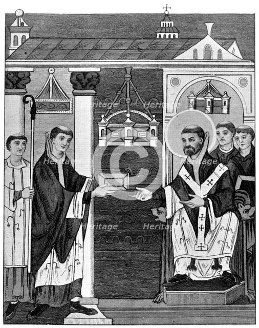 Abbot Elfnoth, 1020-1050, (1910). Artist: Unknown
