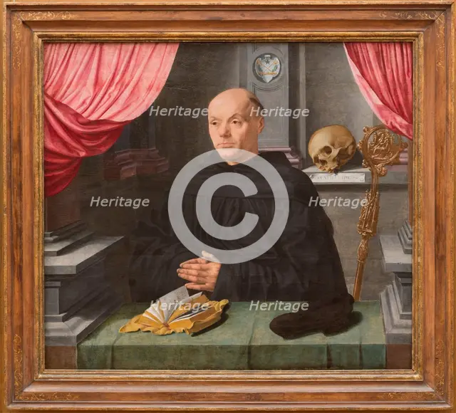 Abbot Johann Ingenray, 1535. Creator: Bartholomaeus Bruyn the Elder.