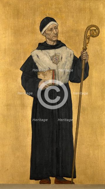 Abbot of the Eekhout Abbey, 1889. Creator: Albrecht De Vriendt.