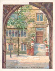Abbot's Court, Westminster Abbey 1929