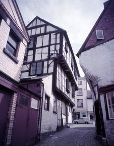 Abbot's House, Shrewsbury, Shropshire, c1955. Creator: Arthur Charles Kirby Ware